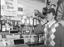 Southfork interior with Blakey the owner